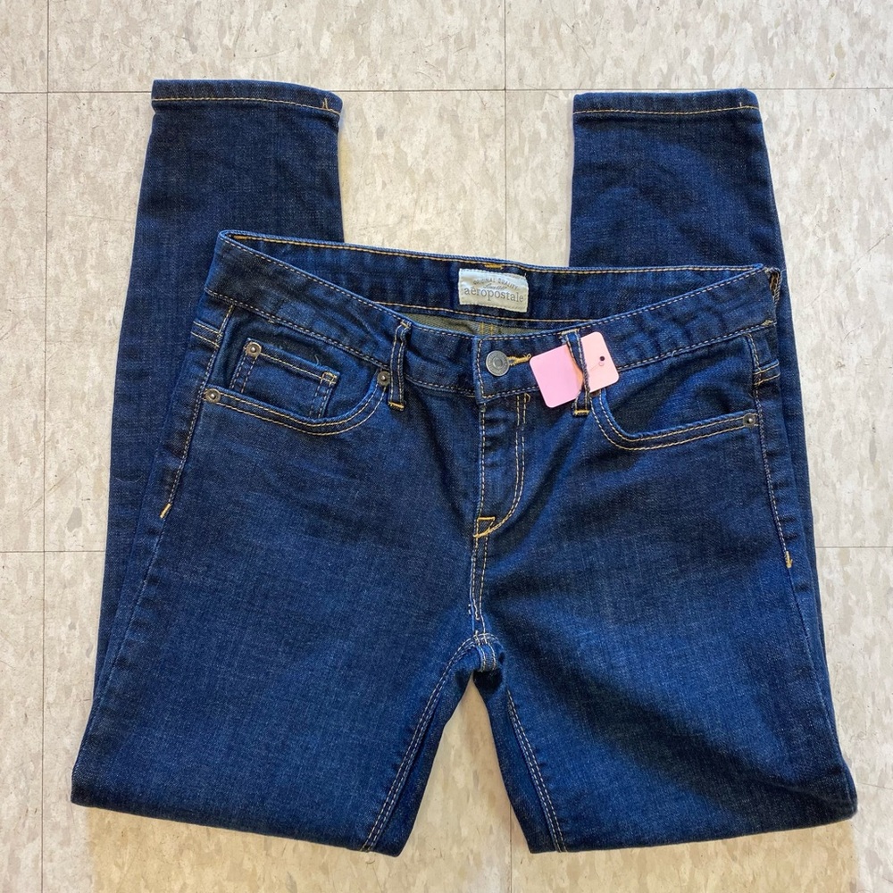 EUC, Aeropostale, Ashley Ultra Skinny Cropped Jeans, Sz 5/6